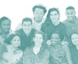Reconciliation is not a program. This picture is a group of young people of different races.
